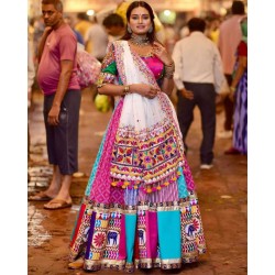 Heavy flair chaniya choli for navratri